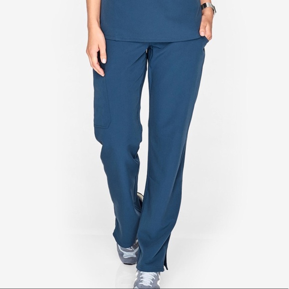 M Figs Dark Harbor Kade Cargo Scrub Pants